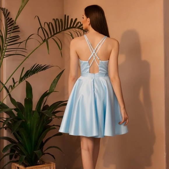 ‼️SOLD‼️Blue Dress‼️SOLD‼️ - Picture 2 of 8